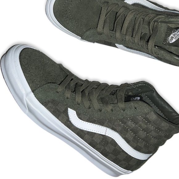 VANS VAULT OG SK8-HI LX GRAPE LEAF CHECKER Supreme - Picture 9 of 16